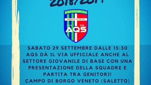 Presentazione ufficiale settore giovanile di base Presentazione ufficiale settore giovanile di base